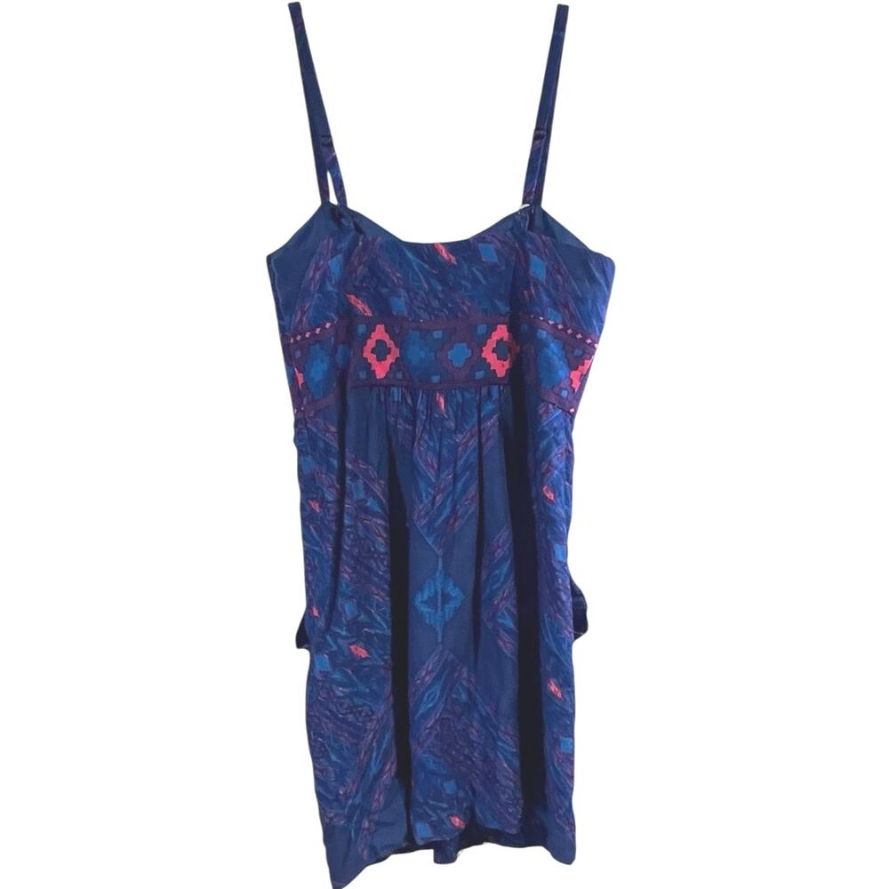 Twelfth Street by Cynthia Vincent Tribal Print Mini Dress | Size 2